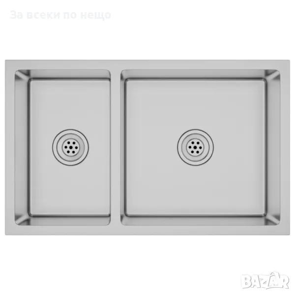 Кухненска мивка, неръждаема стомана, снимка 1