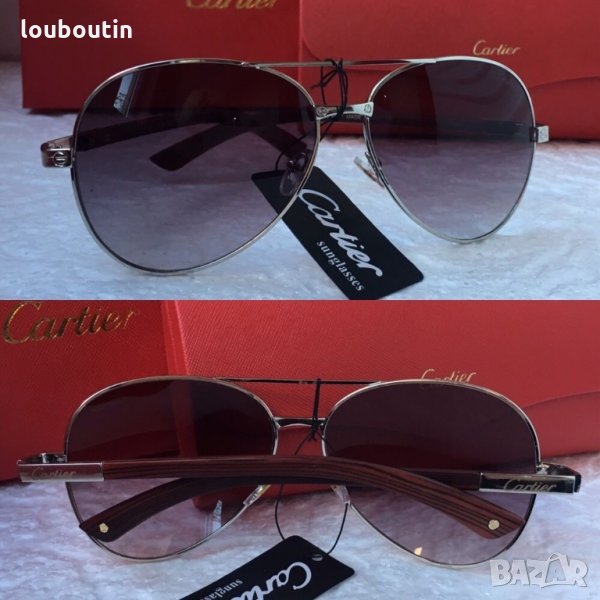 Cartier висок клас унисекс мъжки слънчеви очила, снимка 1
