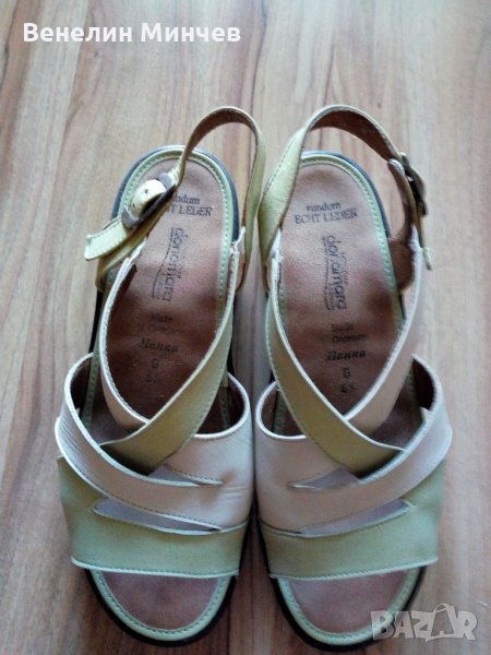 Дамски сандали от естествена кожа, снимка 1