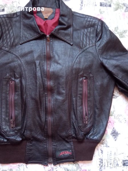 Кожено яке С размер, снимка 1