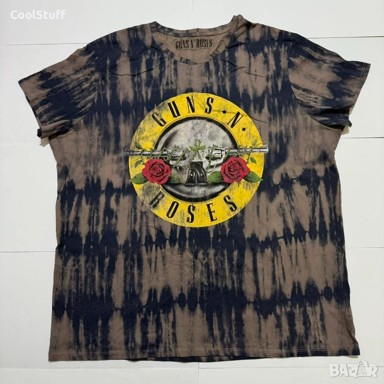 Дамска Тениска Guns N' Roses Rock Revolver Rose Размер 4XL, снимка 1