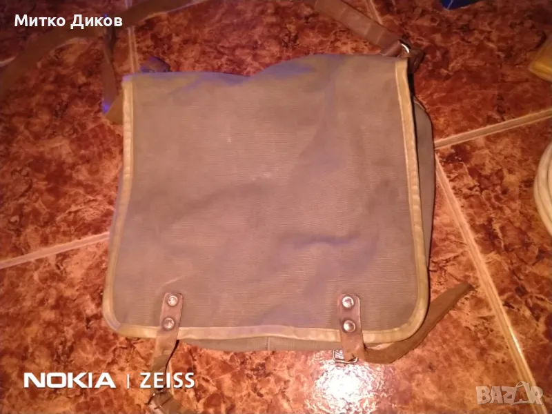 Брезентова чанта 29х29см, снимка 1