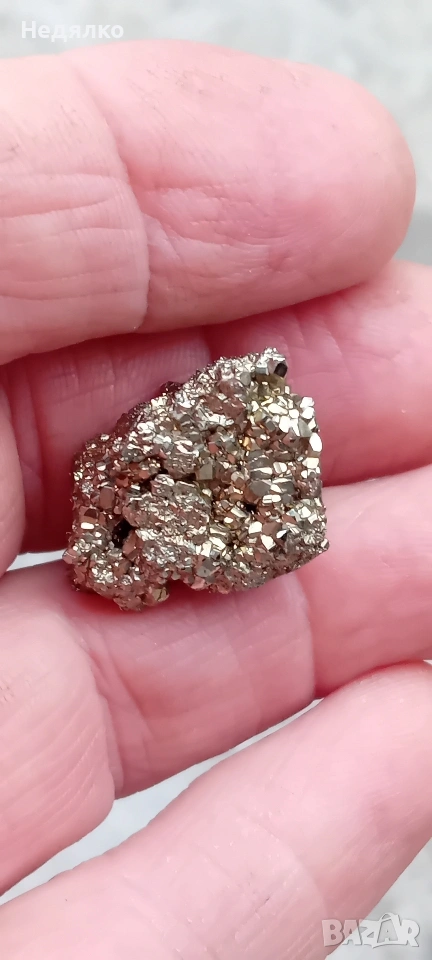 Халкопирит ,кристал , снимка 1