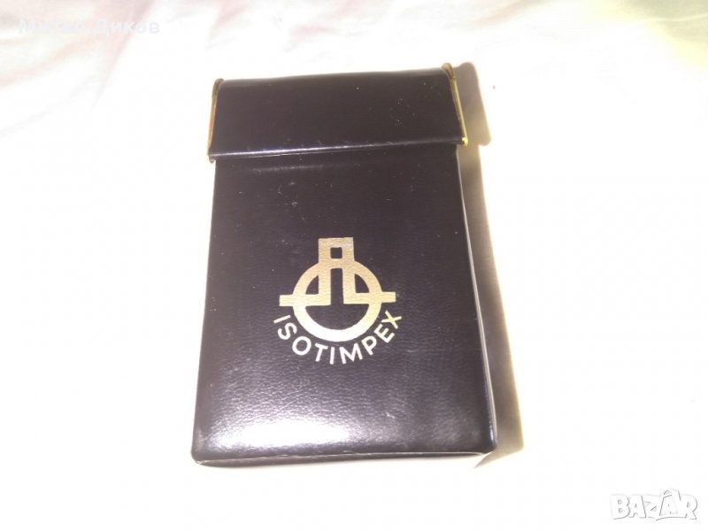 Калъф за цигари 100мм Изотимпекс -104х60х2мм естествена кожа, снимка 1