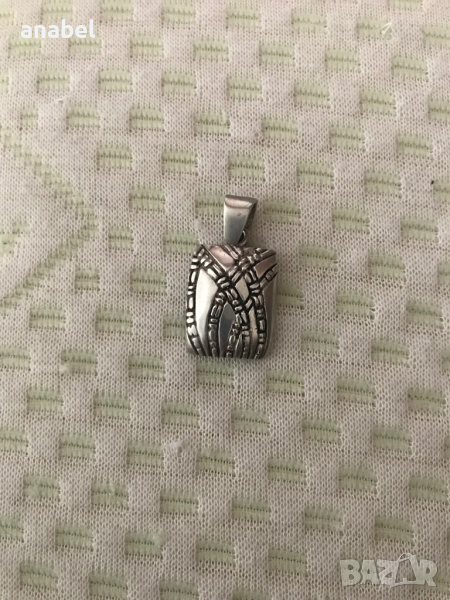 Сребърна висулка, снимка 1