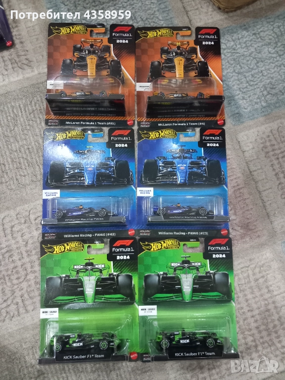 Hot wheels formula 1, снимка 1