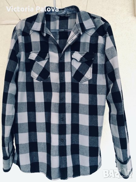 Идеална риза унисекс,модерен тартан, снимка 1
