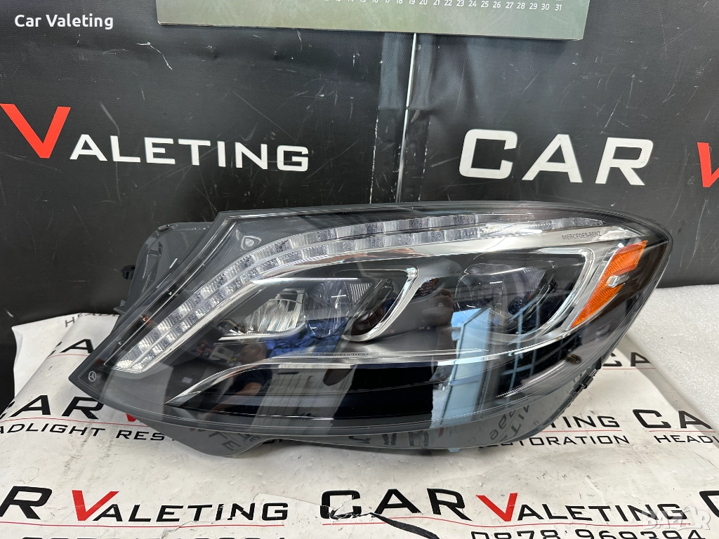 Фар фарове ляв Mercedes GLE W166 166 Мерцедес ГЛЕ В166 ILS, снимка 1