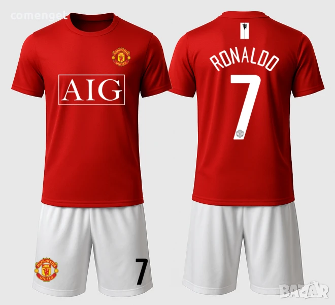 Детски, Мъжки ретро екипи RONALDO / РОНАЛДО МАНЧЕСТЪР ЮНАЙТЕД., снимка 1