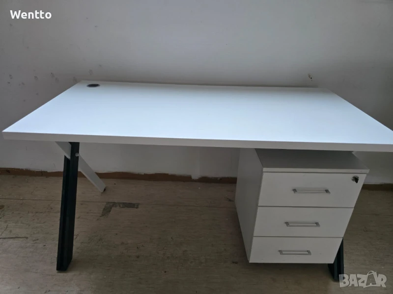 Бюро със шкаф за дома и офиса, снимка 1