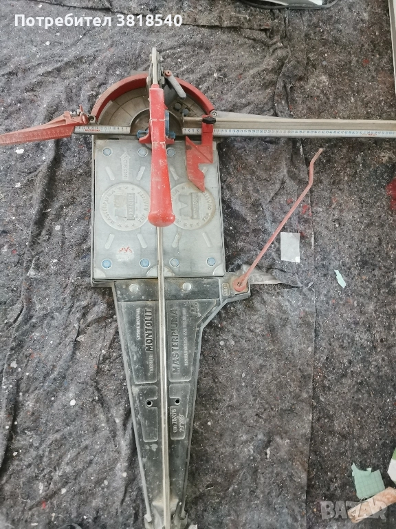 Montolit 75 см ръчна машина за плочки , снимка 1