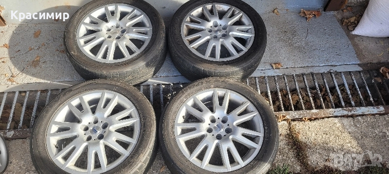 4бр.Джанти 17 Пежо 807+Гуми 225 50 17, снимка 1