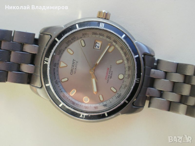 Orient titanium diver ориент дайвър титан мъжки ръчен часовник, снимка 1