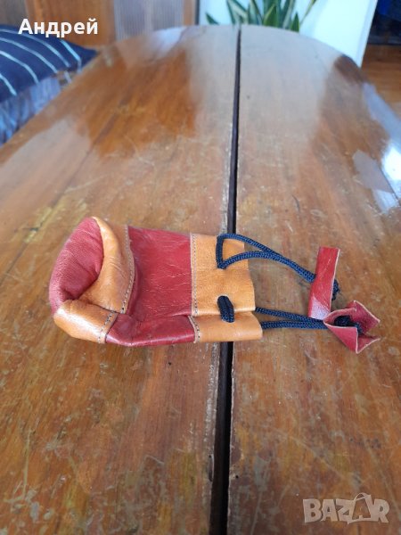 Стара кожена кесия #3, снимка 1