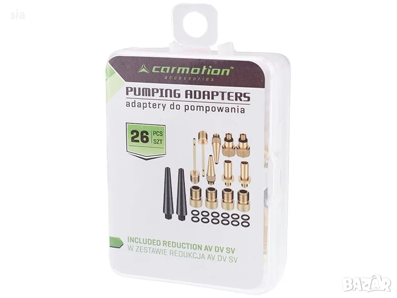 Комплект адаптери за надуване/напомпване, 26 бр., снимка 1