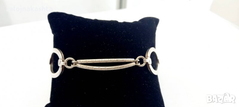 Сребърна гривна-10,96гр/925, снимка 1