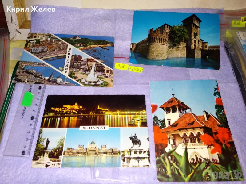 ЛОТ 4 Стари ПОЩЕНСКИ КАРТИЧКИ ТЕМАТИКА ПРИСТАНИЩА БУДАПЕЩА САНТАНДЕР ГРАДОВЕ ЗАБЕЛЕЖИТЕЛНОСТИ 36008, снимка 1