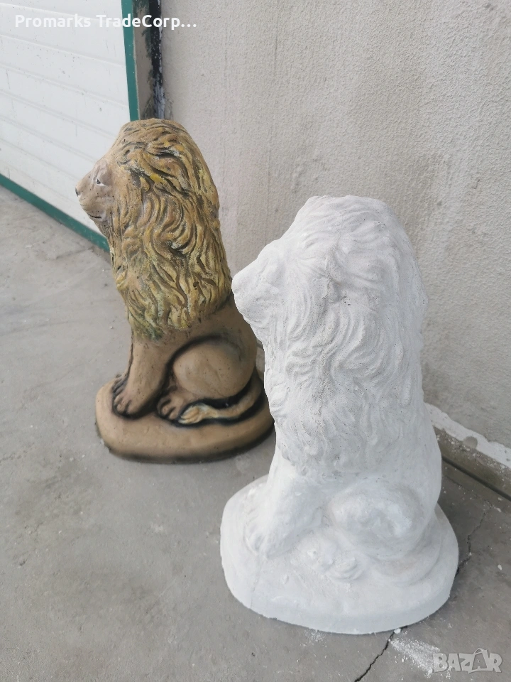 Лъвпе от бетон, снимка 1