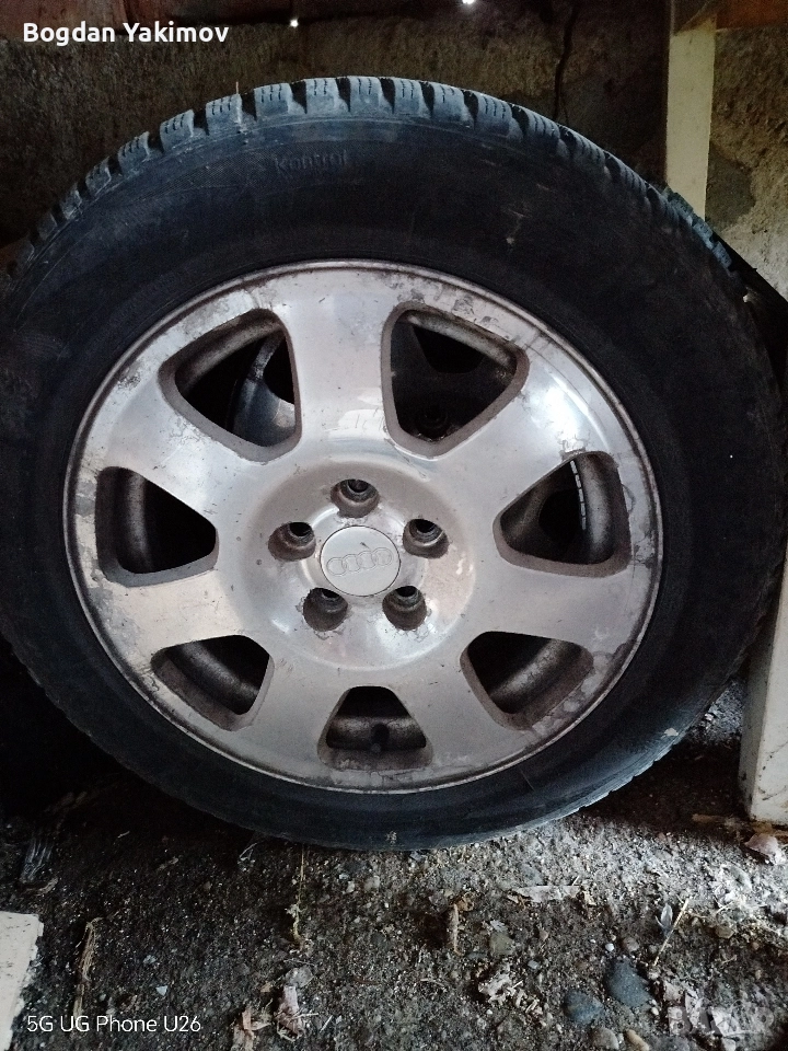 ДЖАНТИ С ГУМИ ЗА АУДИ А2, снимка 1