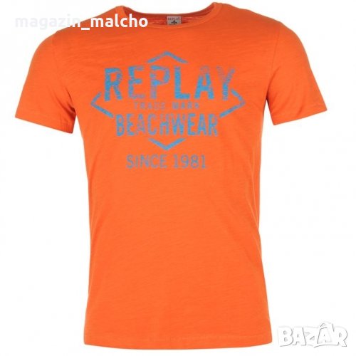 МЪЖКА ТЕНИСКА - REPLAY; размери: М и 2XL, снимка 1