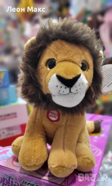 Плюшен Лъв със звук 20 см 60607, снимка 1