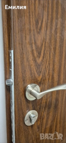 метална врата с каса, снимка 1