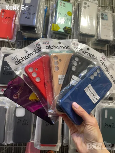 Samsung A15, Силиконов кейс +5D OG стъклен протектор , снимка 1