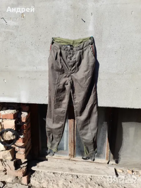 Стар военен панталон, снимка 1