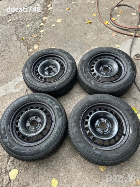 4бр. железни джанти 15" 5x110 за Opel, снимка 1