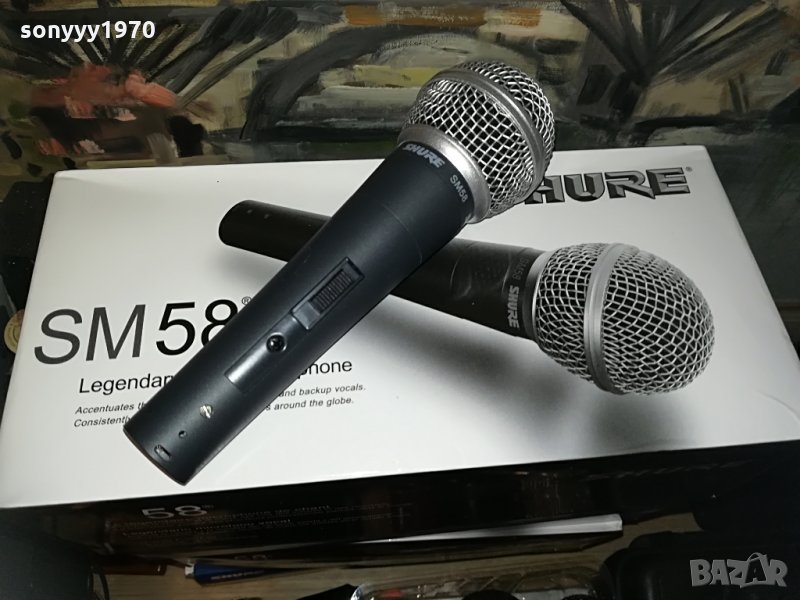 shure sm58-profi microphone-внос швеицария, снимка 1