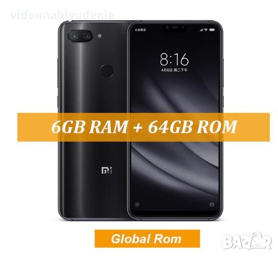 Xiaomi Mi 8 Lite 6.26" ULTRA HD 4К IPS 6 GB RAM 64 GB ROM 8 Ядра Snapdragon 660 4G 24MP SONY IMX 576, снимка 1