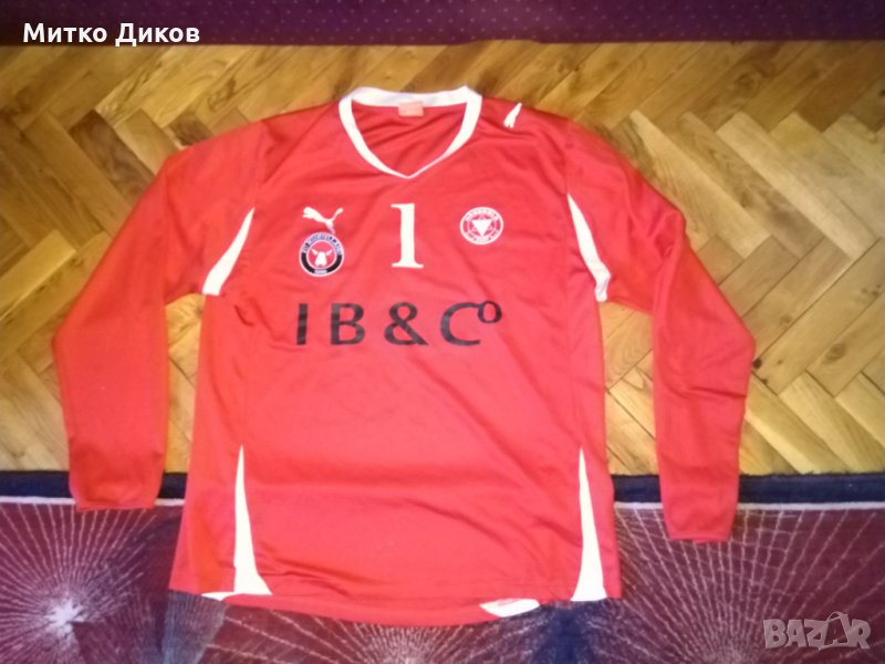 Midtjylland тениска Пума дълъг ръкав №1 размер ХЛ, снимка 1