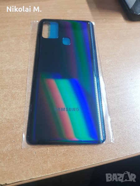 Заден капак за Samsung Galaxy A21s(черен), снимка 1