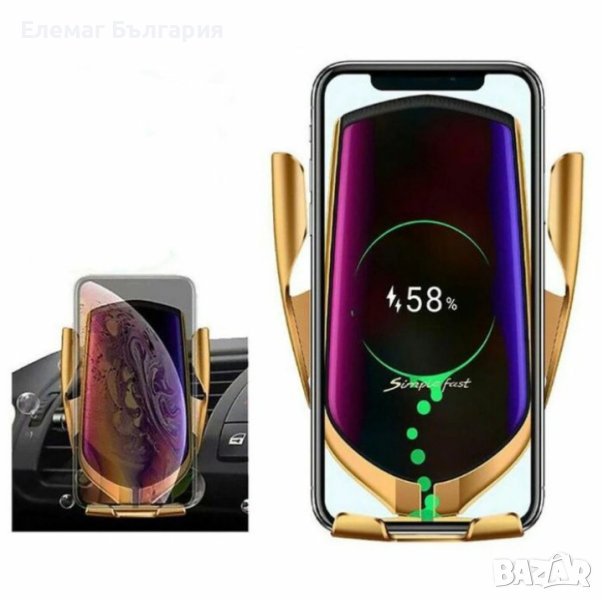 поставка за телефон за кола,безжично зарядно за кола, снимка 1