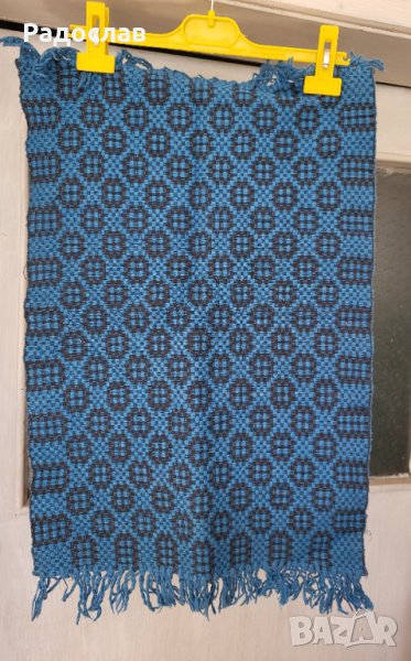 Продавам постелка битова синя Нова 60х40 см, снимка 1