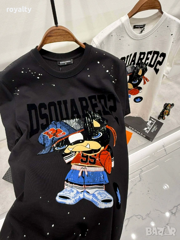 DSQUARED2 Мъжка Нова Тениска Два Цвята Реални Снимки , снимка 1