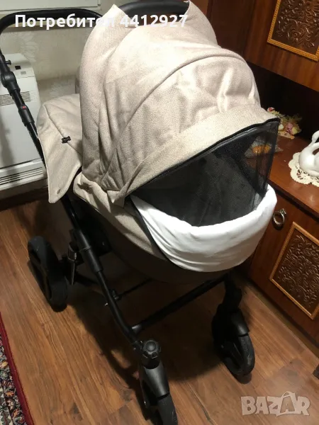 Бебешка количка Quali Carmelo 3в1, снимка 1