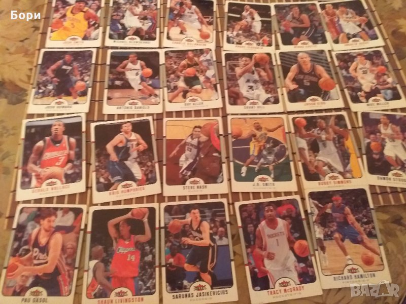NBA FLEER  Картички на баскетболисти, снимка 1