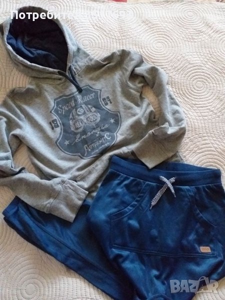 Спортен екип , суичър , долнище , анцунг 152 / 158, снимка 1