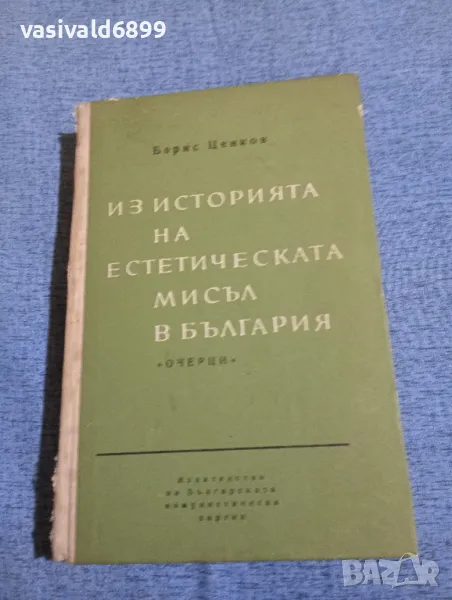 Борис Ценков - Из историята на естетическата мисъл в България , снимка 1