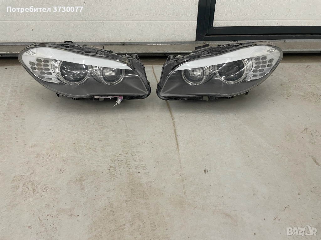 BMW F10 F11 bi xenon adaptive headlights завиващи ксенон фарове, снимка 1