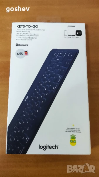 Logitech Keys-To-Go - НОВА, снимка 1