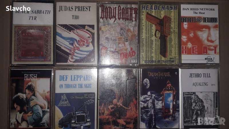 Аудио касети 10 броя/ със студийни записи , снимка 1