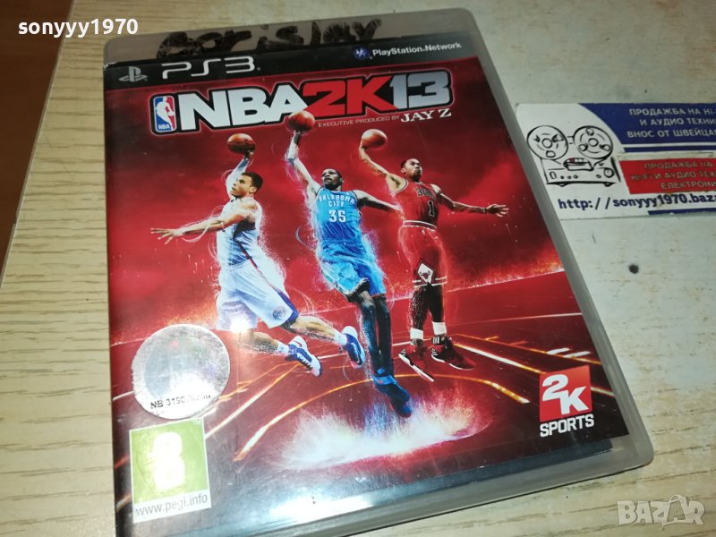 NBA 2K13 PS3 JAY-Z ИГРА-ДИСК 0301241226, снимка 1