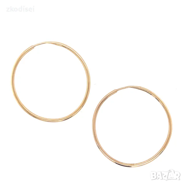 Златни обеци 5,70гр. 14кр. проба:585 модел:23200-2, снимка 1