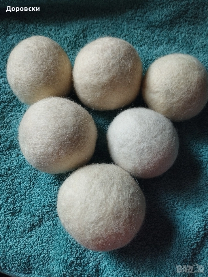 Вълнени топки за сушилня, снимка 1