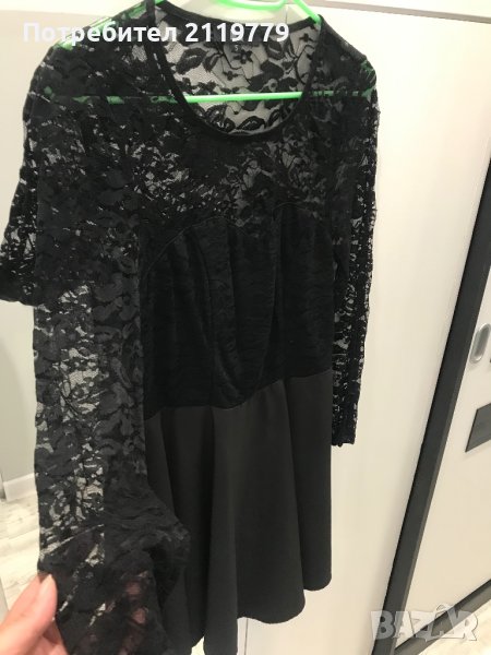 Дамска рокля с дантела, снимка 1