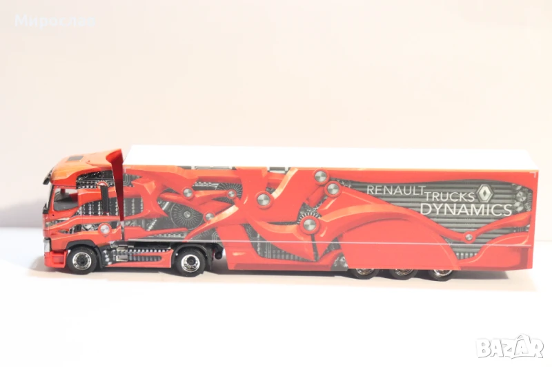 HERPA H0 1/87 RENAULT КАМИОН МОДЕЛ КОЛИЧКА TIR, снимка 1