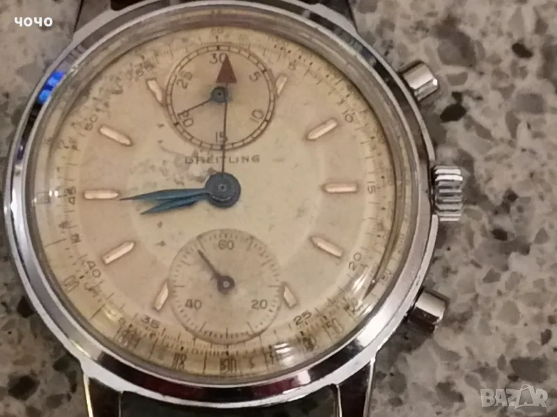 Брайтлинг хронограф винтиж-военен, снимка 1