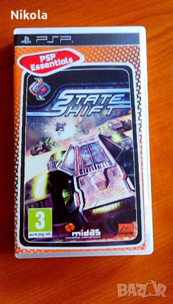 Игра SONY PSP диск State Shift Essentials, снимка 1